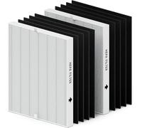 PureSphere Paquete de 2 filtros de repuesto para purificador de aire AP-1512HH compatibles con Coway Airmega AP-1512HH, AP-1512HH (W), purificadores de aire de 200 m, 2 filtros HEPA y 8 filtros de