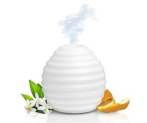 Puressentiel - Difusor Humidificador Ultrasónico API para aceites esenciales - Luz de ambiente, silencioso, nómada