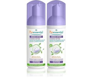 Puressentiel - Higiene Íntima - Espuma de Higiene Íntima limpiador suave certificado BIO- Limita y previene la irritación y el picor íntimo - 150ml (Paquete de 2)