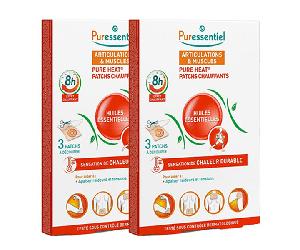 Puressentiel - Parches térmicos Pure Heat A&M - 3 parches x2