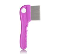 Puressentiel - Peine antipiojos - Elimina piojos y liendres de manera eficiente y fácil - Lupa integrada - Acero inoxidable
