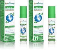 Puressentiel - Respiratorio - Spray Aereo Resp Ok - Ayuda a purificar el aire y aportar confort respiratorio y bienestar - 19 aceites esenciales - 20 ml (Paquete de 2)