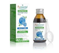 Puressentiel Respirazione - Acti Pure Sciroppo Bambini +3 anni, 125ml | Jarabe para resfriados y dolor de garganta: alivia los resfriados y el dolor de garganta y apoya la inmunidad de los niños