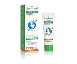 Puressentiel - Resp'OK - Bálsamo de masaje Resp'OK con 19 aceites esenciales - Favorece el alivio, el confort y el bienestar respiratorio - 50ml
