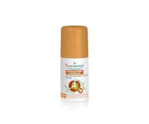 Puressentiel Roll-On Articulaciones y Músculos con Aceites Esenciales 75 ml | Desde 7 años. Ideal para aliviar los dolores crónicos. Rodillas, espalda y piernas del deportista. Bola de masaje