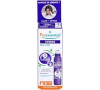 Puressentiel Roll-On Estrés con 12 Aceites Esenciales desde 7 años 5 ml | Ayuda a liberar la tensión y calma la mente. Aroma agradable y relajanta. Formato de bolsillo