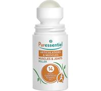 Puressentiel - Articulaciones y Músculos - Roller con 14 Aceites Esenciales - 99,9% de origen natural - Ideal para aliviar los dolores crónicos - Rodillas, espalda y piernas del deportista - 75 ml