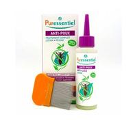 Puressentiel Set Loción Antipiojos 2x100ml + Peine