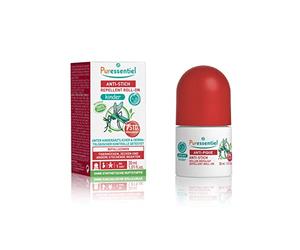 Puressentiel SOS Antimosquitos Roll On para Pieles Sensibles, 30ml | Protección duradera. Principio activo de origen natural. Mujeres embarazadas también. Probado bajo control pediátrico
