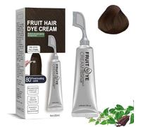 PureTint Botanical Color Boost Esencia de frutas Peine para teñir el cabello Tinte para el cabello natural Extracto de plantas Tinte para el cabello Crema para teñir con peine Crema para teñir el cabe