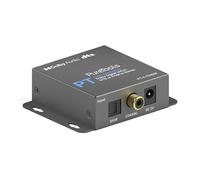 PureTools - Convertidor digital a analógico, convertidor de audio, Dolby/DTS DownMixer, Dolby Digital (AC3), DTS o PCM a estéreo, negro