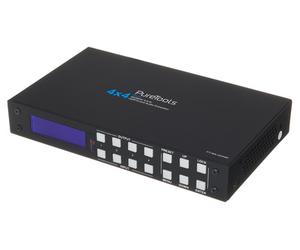 PureTools PT-MA-HD44M 4x4 4K HDMI Matrix