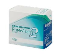 Bausch & Lomb lentillas mensuales PureVision 2 esféricas BC 8.6 DIA 14.00 -04,50 6 unidades