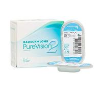 PureVision 2 BAUSCH + LOMB lentillas mensuales esféricas, 6 unidades / 8.6 BC / 14.00 DIA / +03,75