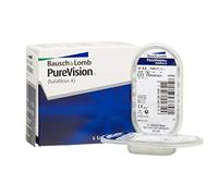 Purevision BAUSCH + LOMB - Lentes de contacto de reemplazo mensual - Pack de 6