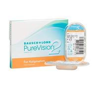 Purevision - BAUSCH + LOMB2 For Astigmatism - Lentes de contacto de reemplazo mensual para Astigmatismo