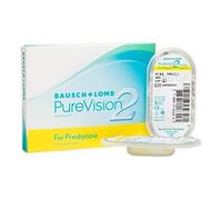 Purevision - BAUSCH + LOMB2 For Presbyopia - Lentes de contacto de reemplazo mensual para Presbicia