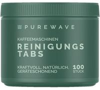PUREWAVE Tabs Limpiadoras de Cafeteras - 100 piezas PUREWAVE