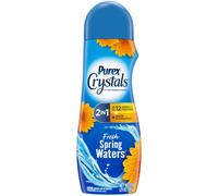 Purex Crystals - Refuerzo de fragancia y aroma para lavado, Aguas frescas de manantial, 21 onzas (paquete de 4)
