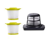 PURexpert Filtro prepantalla de repuesto lavable y reutilizable y paquete de 2 filtros plisados para aspiradora de mano Ryobi 18V ONE+ PCL700B, PCL700K