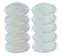 PURexpert Paquete de 10 paños de microfibra lavables para Polti Vaporetto Smart 100_T, Vaporetto Steam Mops SV440_Double, SV450_Double, SV400_Hygiene, SV420_Frescovapor.