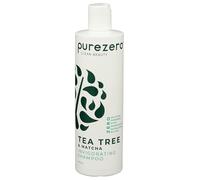 Purezero Champú de árbol de té y matcha - Tratamiento nutritivo y vigorizante del cuero cabelludo con sabor a menta, sin sulfatos, parabenos ni colorantes, vegano y libre de crueldad animal, 12