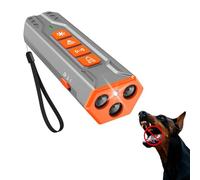 Purfloo Antiladridos, Purfloo para Perros, Dispositivo Seguro Sin Dolor, Control De Ladridos Excesivos, Linterna LED, Recargable USB, Alcance 15m, Ideal para Todas Las Razas Y Edades (Gray)