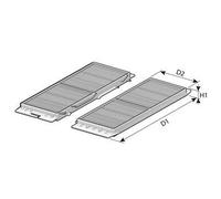 PURFLUX Filtro de habitáculo AH251-2 Filtro antipolen Altura: 22 Ancho: 101 Longitud: 97 Compatible con MAZDA 3 BK 3 BL 5 CR19 5 CW 3 Sedán BL 3 Sedán BK