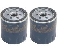 PURFLUX Filtro de aceite motor Filtro enroscable LS923 (Paquete de 2)