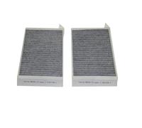 PURFLUX Filtro de habitáculo AHC264-2 Filtro de carbón activado Altura: 32 Ancho: 134 Longitud: 264