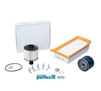 PURFLUX Juego de filtro para RENAULT: Captur (Ref: KIT3)
