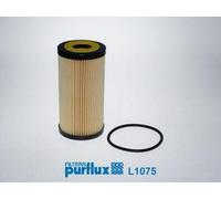 PURFLUX L1075 Filtro de aceite Filtro de aceite motor para VW Touareg (CR7)