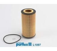 Filtro de aceite Cartucho filtrante L1097 PURFLUX para AUDI VW