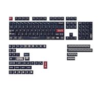 PURFUU 142Keys - Teclas de sublimación de tinte, teclas de ruinas, altura original, DYE-SUB, para teclados mecánicos