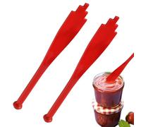 Purgador para tarros de conservas, protección contra quemaduras, 2 unidades, silicona, elevador de tapa, para preparar alimentos, conservar, conservar, cocina, cocina, comida, autosuficiencia