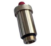 Purgador rápido automático de 3/8 pulgadas G1/2 Válvula purga latón del sistema vertical Calefacción Ventilador(G3 8)