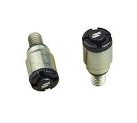 Purgadores de Horquilla SHOWA KAYABA M5 0.8 SCAR Compatible con YAMAHA HONDA KAWASAKI SUZUKI - Negro