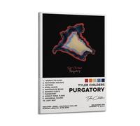 Purgatory by Tyler Childers - Póster de álbum de pared con impresión de arte vintage, pintura decorativa estética, lienzo decorativo para sala de estar, dormitorio, 60 x 90 cm, estilo marco