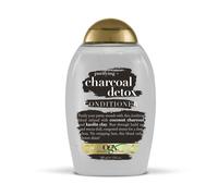 Purificacin OGX + acondicionador de desintoxicacin de carbn para eliminacin de acumulacin y nutricin ligera sin sulfatos 13 fl oz