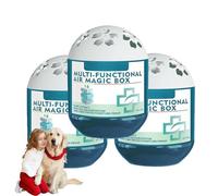 Purificación de aire interior Eliminación de polvo Caja mágica, Limpiador de caja mágica de aire multifuncional, Recolección automática de polvo Purificador de aire Caja mágica (3BOX)