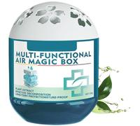 Purificación de aire interior Magic Box, purificación de aire para interiores, caja mágica, caja mágica de aire multifuncional, 120 g, fórmula de extracto de plantas (1 unidad)