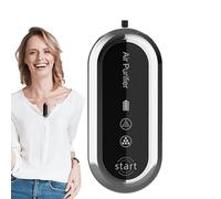 Purificación de aire personal, purificación de aire, portátil ionizer, Tiny purificador con ligero y recargable diseño para el hogar, el trabajo, el viaje y el uso al aire libre, 1 pieza