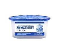 Purificaciones de aire eficientes Eliminación de polvo Caja mágica con extractos naturales para control de malos olores en interiores y ambientador de eliminación de polvo a prueba de humedad