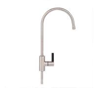 Purificador de agua de acero inoxidable de 2 puntos, grifo de cocina para beber directamente, un solo agujero, acabado cepillado, sistema de fregadero de 3 puntos, filtro de agua de cocina