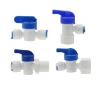 Purificador de agua RO, accesorios rectos, válvula de bola, accesorio de ósmosis inversa