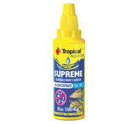 30 ml Tropical Supreme Acondicionador de Agua con Aloe para acuarios de agua dulce.