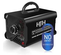 Purificador de aire 30000 mg/h, con temporizador de 120 minutos, purificador de aire de 300 ㎡, para coche, apartamento, olores de mascotas, habitación, humo y olores de cocina, color negro