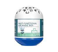 Purificador de aire - ambientador absorbente de polvo, ambientador de tamaño compacto con efecto de larga duración, de purificación a base de con fórmula segura, solución de mantenimiento