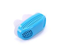 Purificador De Aire Antirronquidos Para Aliviar La Congestión Nasal, Dispositivo Para Roncar, Ventilación, Ronquido, Pinza Para La Nariz, Azul