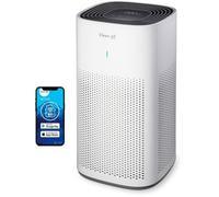 Clean Air Optima Purificador de aire CA-507 con filtro HEPA, filtro de carbón activo e ionizador - Succión vertical de 360° - Desplazamiento del aire hasta 350 m³/h - adecuado para habitaciones hasta: